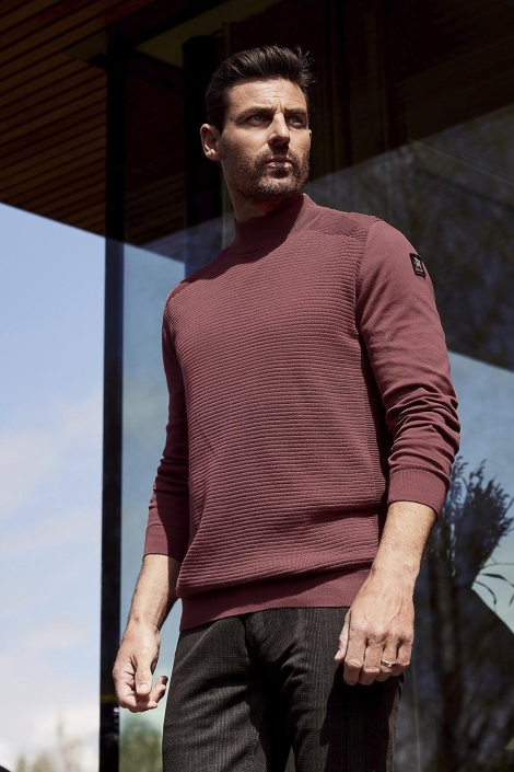 Vanguard mock neck pima cotton